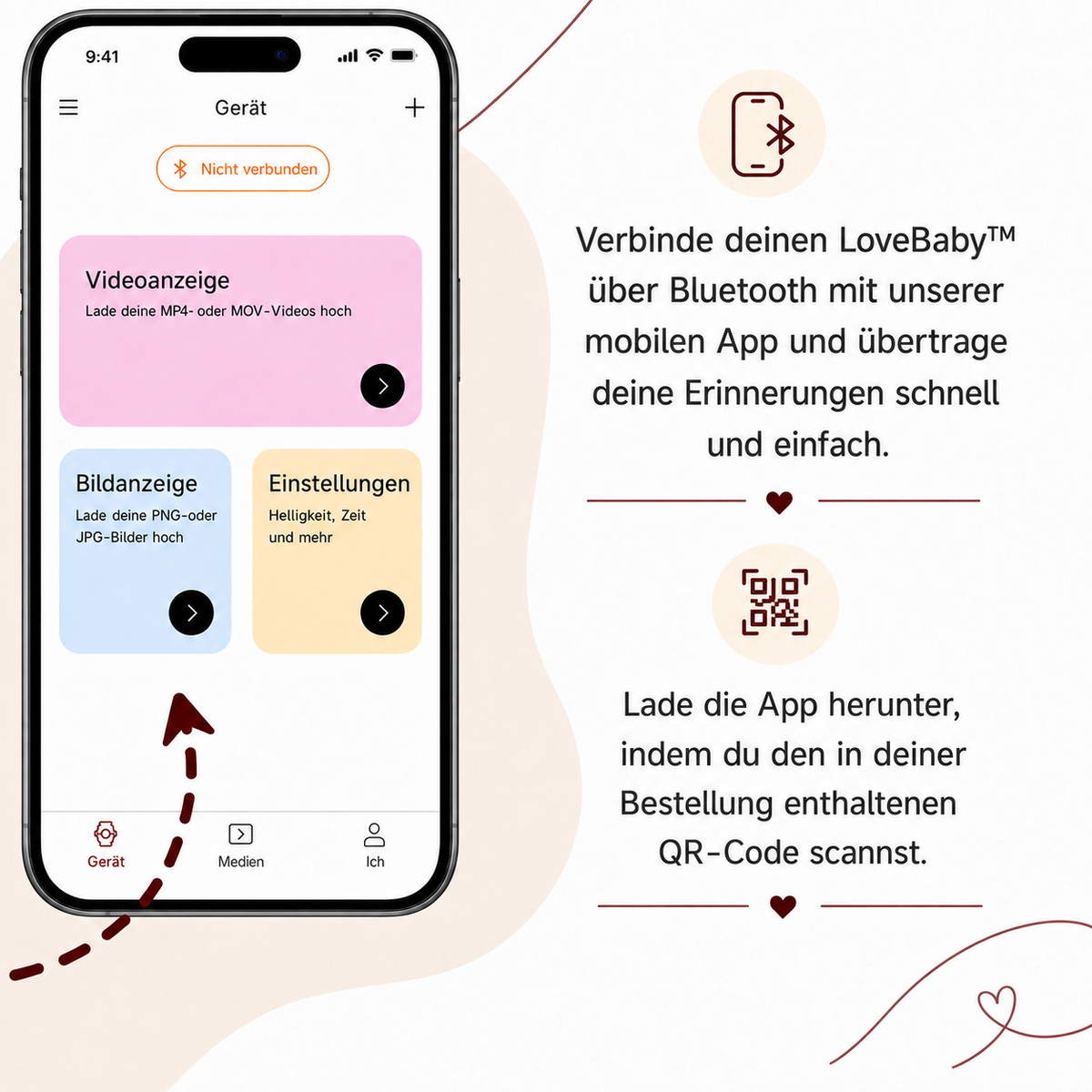 LoopBaby™ | Die erste Erinnerung Ihres Babys